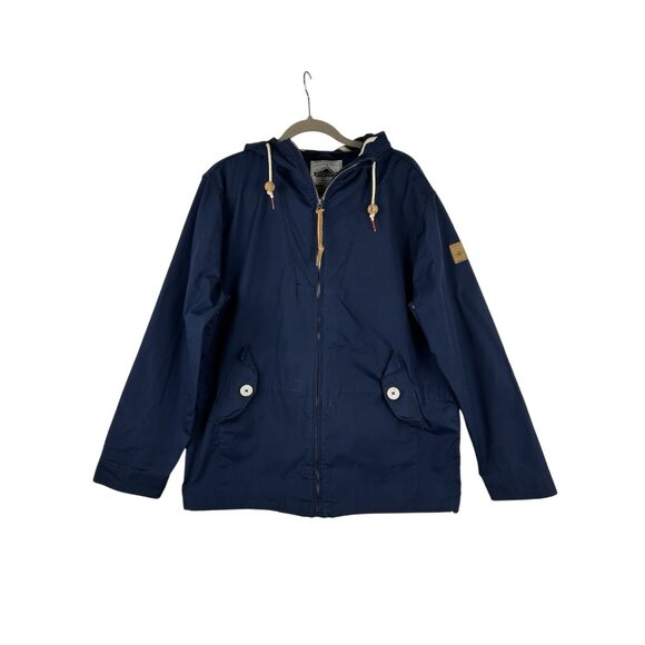 Penfield Hudson Wax Jacket Men's XL  Hooded Jacket  Navy blue - Picture 1 of 16